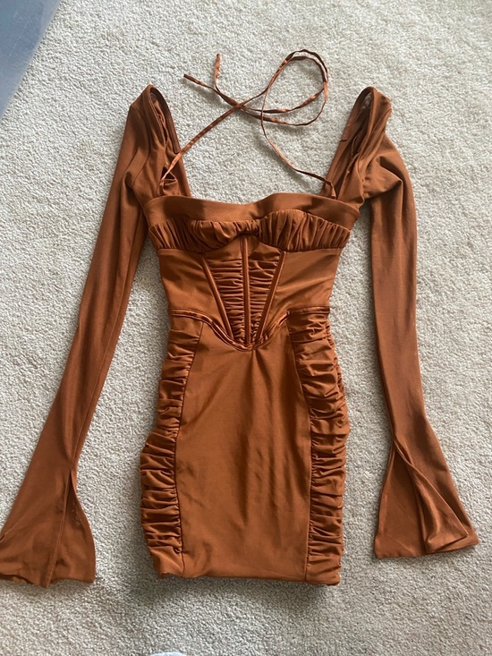 Oh Polly Dresses & Skirts - Oh Polly size XS-2 corset mini gathered dress